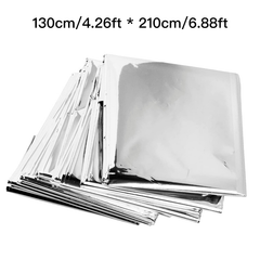 Mylar Thermal Blankets Emergency Survival Camping Hiking