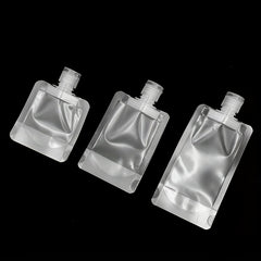 5pcs 30 50 100ml Transparent Refillable Bags Travel Set
