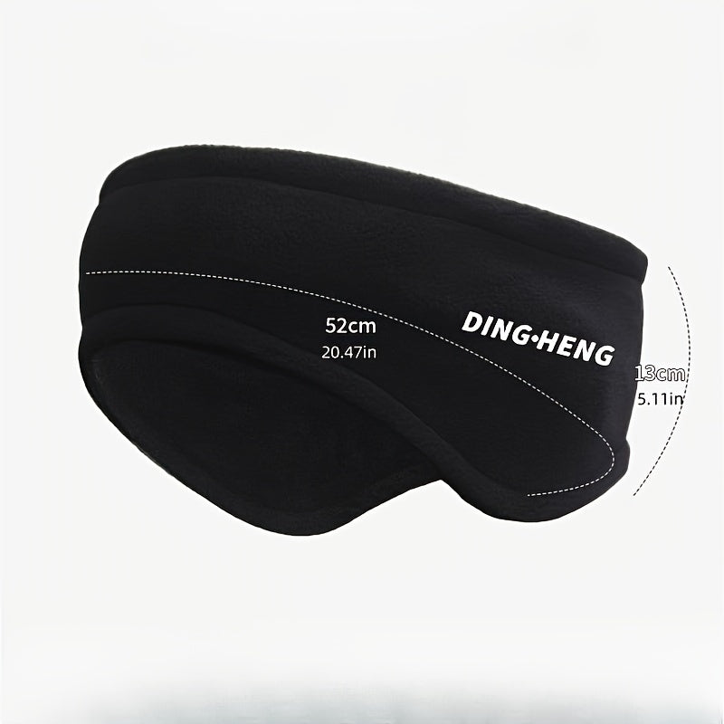Boho Style Winter Earmuffs for Skiing/Cycling, Hand Washable, Warm & Windproof