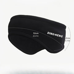 Boho Style Winter Earmuffs for Skiing/Cycling, Hand Washable, Warm & Windproof