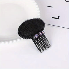 Women's Hair Comb with Cushion for Bangs Styling