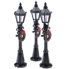 Mini Christmas Street Lamp Dollhouse Decoration