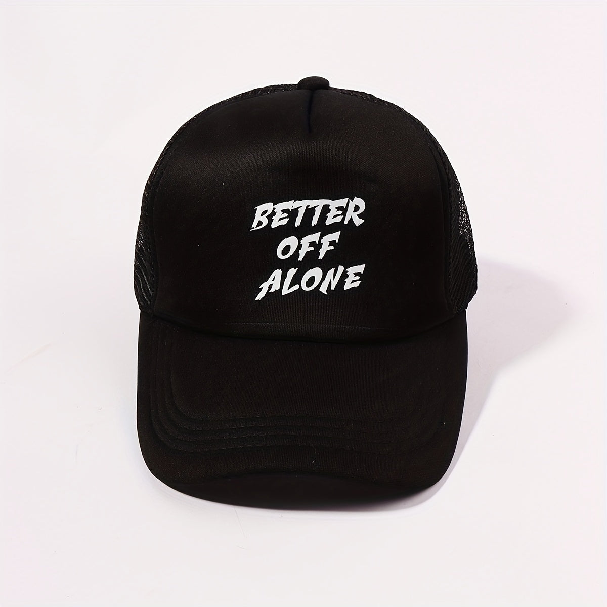 BETTER OFF ALONE Trucker Hat Mesh Baseball Cap Unisex
