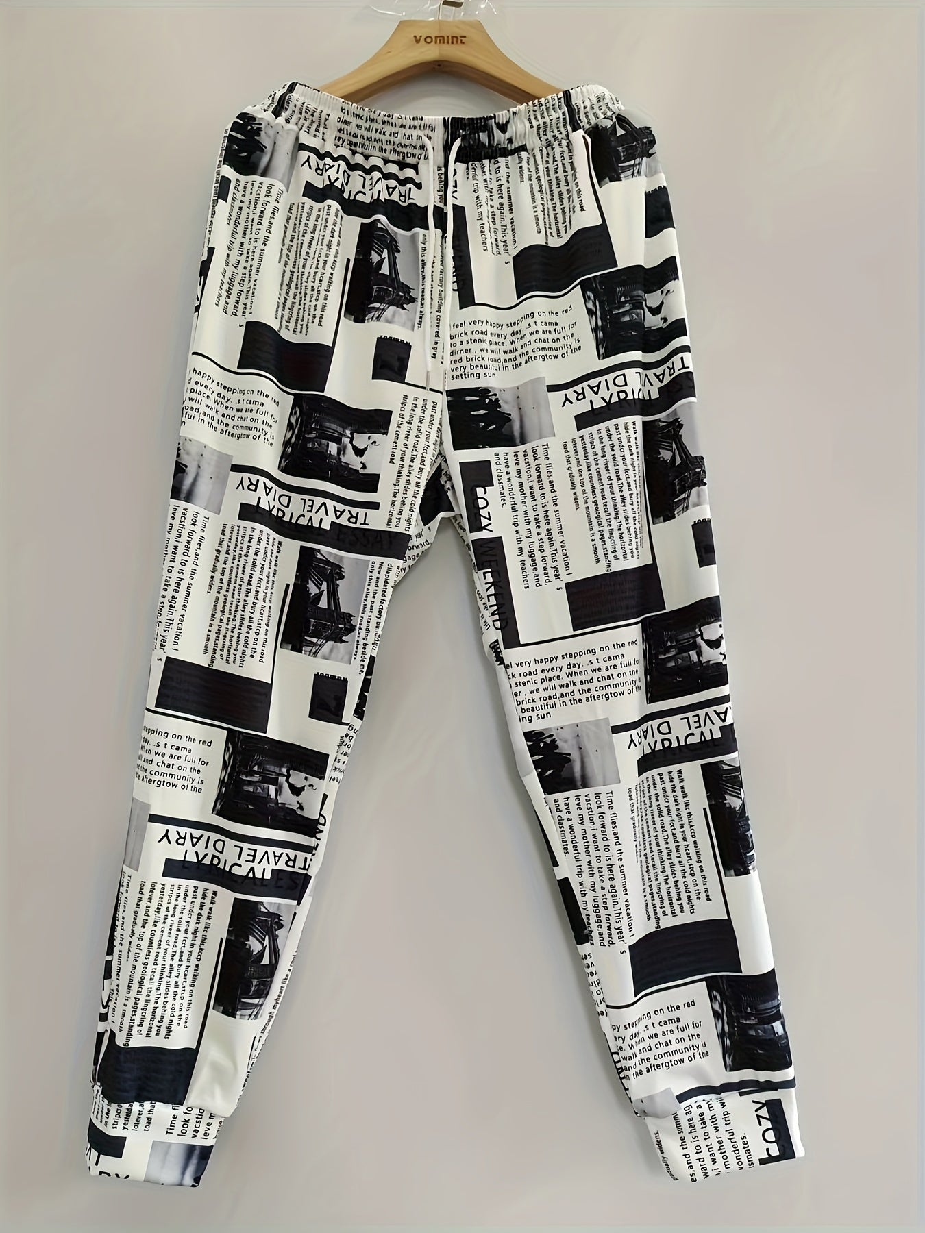 Women's Plus Pop Art Print Jogger Trousers