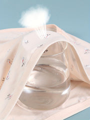 4 Pack Women's Plus Floral Print Stretch Underwear Set