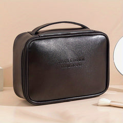 Minimalist Zipper Makeup Zipper Organizer Solid Cosmetic Bag