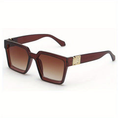 Large Square Sunglasses For Women Men Hiphop Gradient Glasses UV400