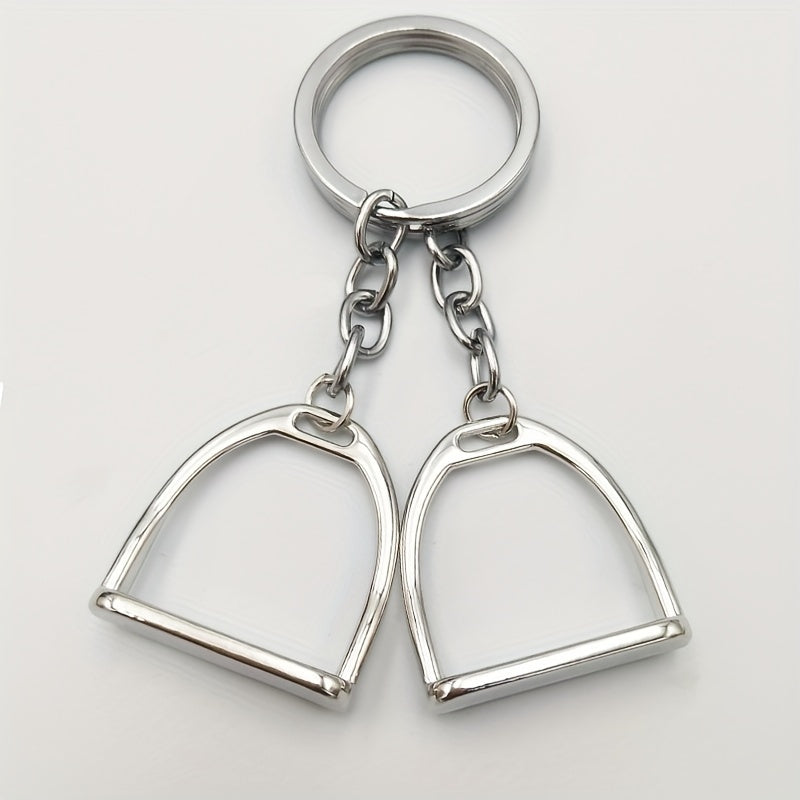 5pcs Outdoor Stirrup Keychain Hanger Tool Alloy Accessories