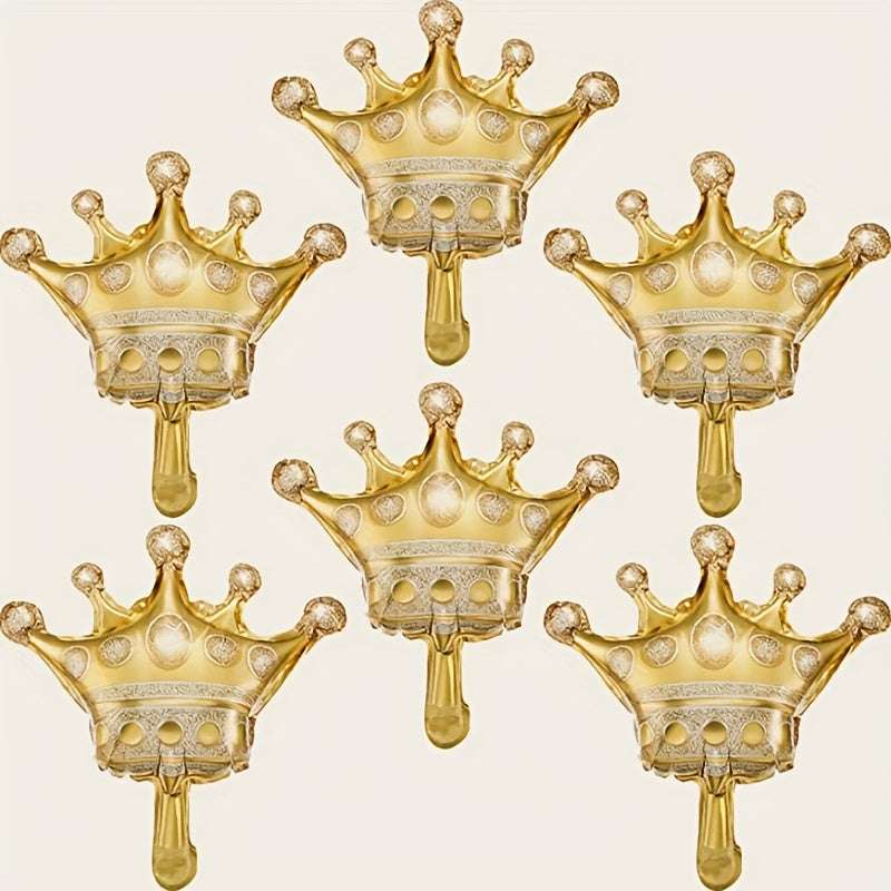 Golden Crown Balloons Kit for Party Decorations