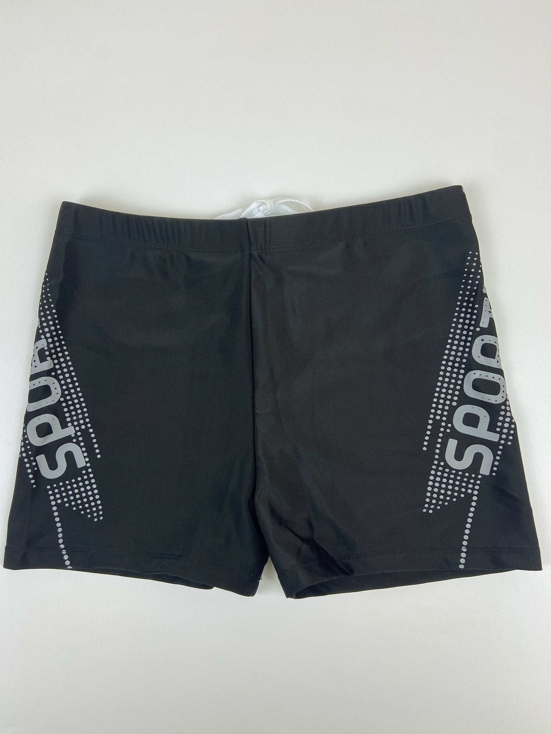 Quick Drying Drawstring Men's Swim Trunks - Summer Beach Pool Shorts