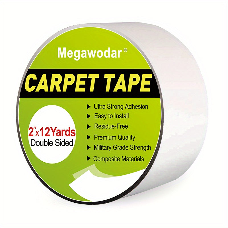 Heavy Duty Double Sided Carpet Tape 20 Yards Anti Slip Rug Grippers Tape