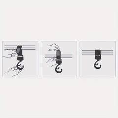 Baby Stroller Hook Multifunctional 360 Degree Umbrella Hook