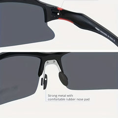 Men's UV400 Polarized Sports Glasses for Cycling Golf Fishing