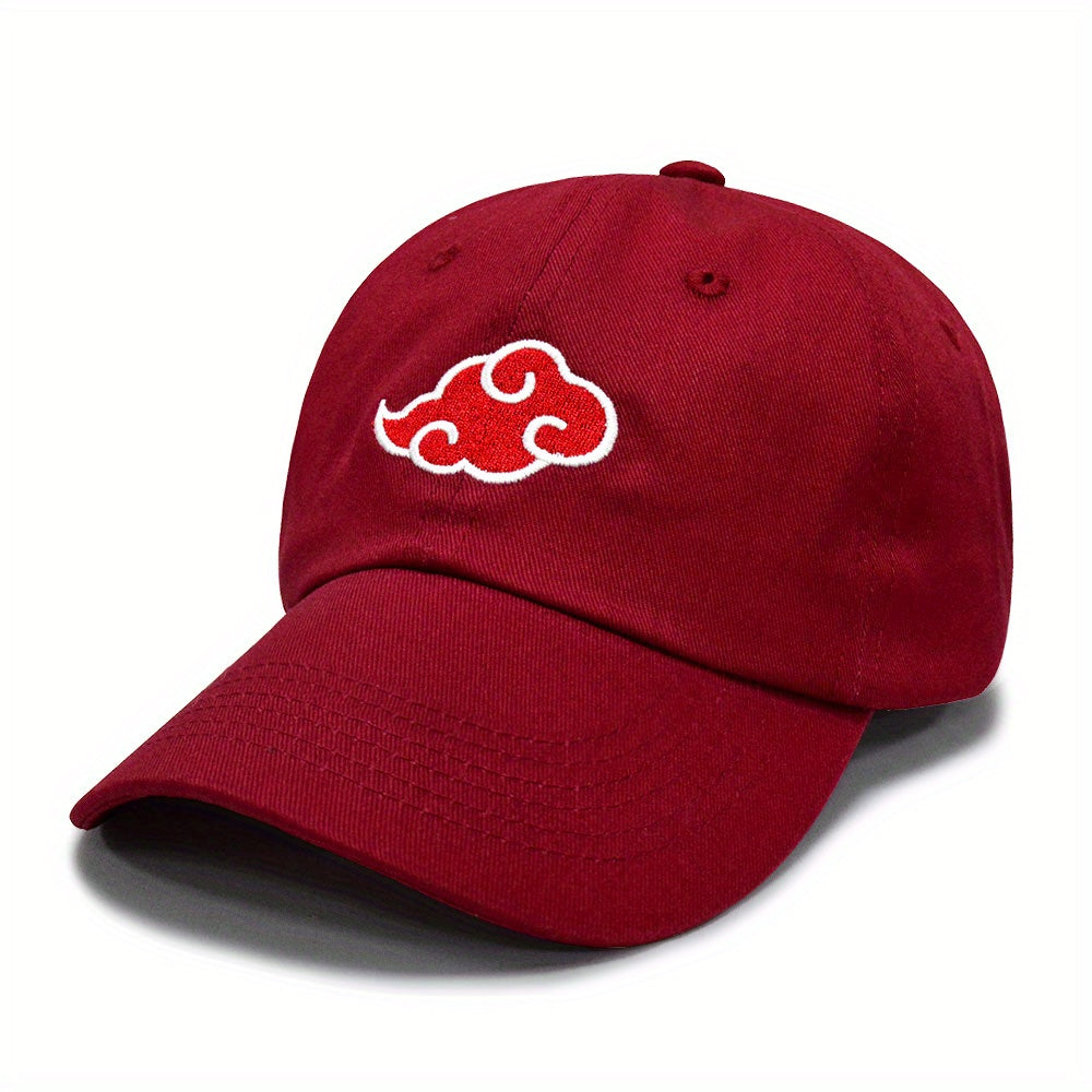 Embroidered Patterns Soft Top Baseball Cap