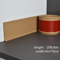 Flexible Baseboard Molding Trim Self Adhesive Vinyl Wall Ba