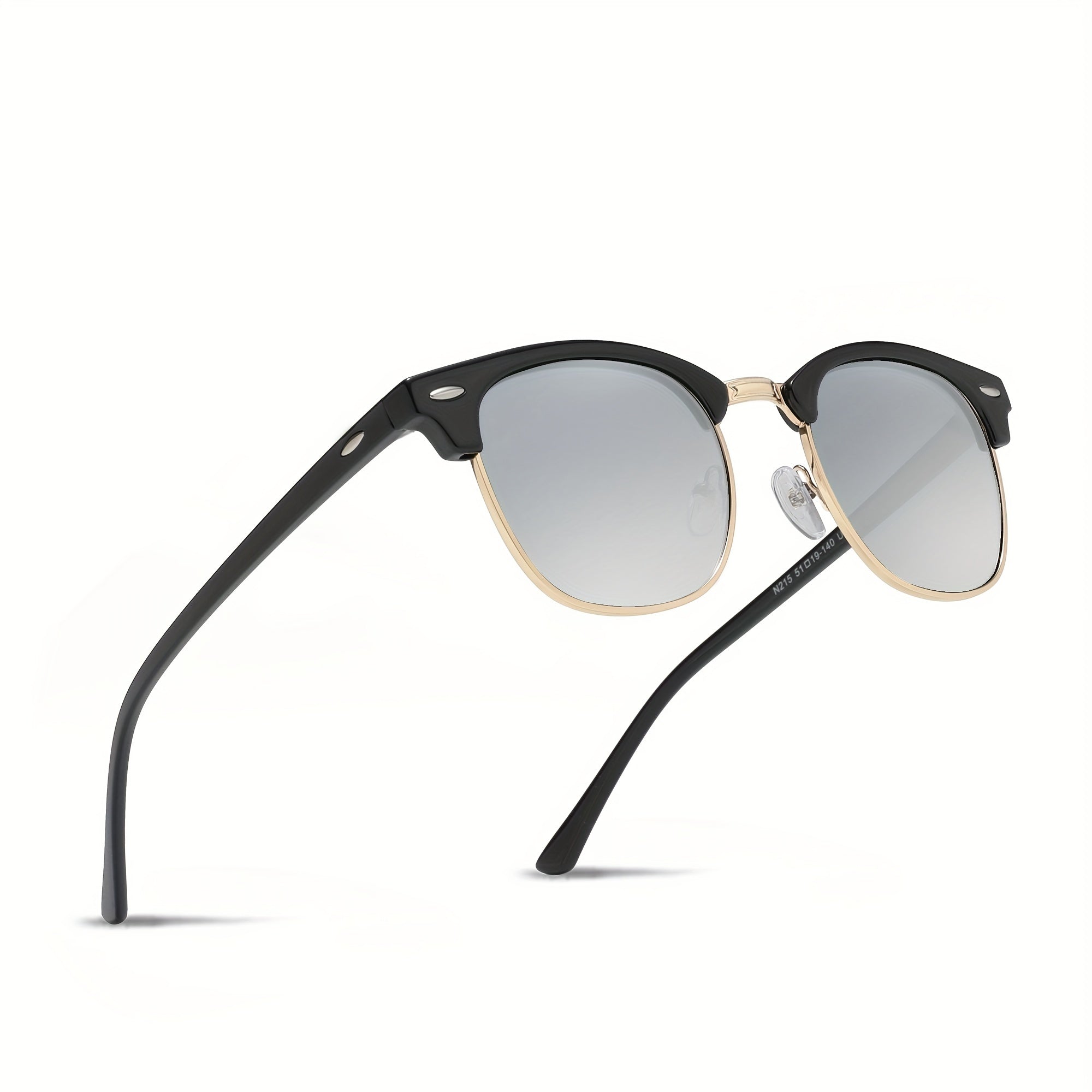 WIMN Polarized Sunglasses Men UV400 Semi Rimless Mirror Sun Glasses Male Eyewear