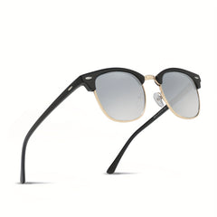 WIMN Polarized Sunglasses Men UV400 Semi Rimless Mirror Sun Glasses Male Eyewear