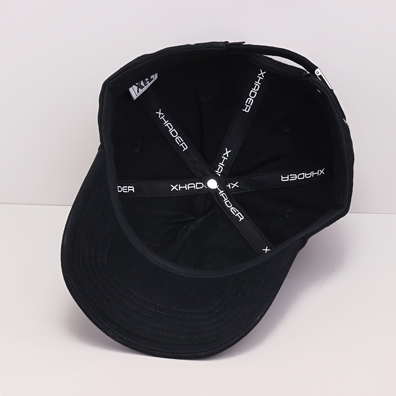 Letter Embroidered Baseball Cap Vintage Unisex Adjustable Sports Sun Hat