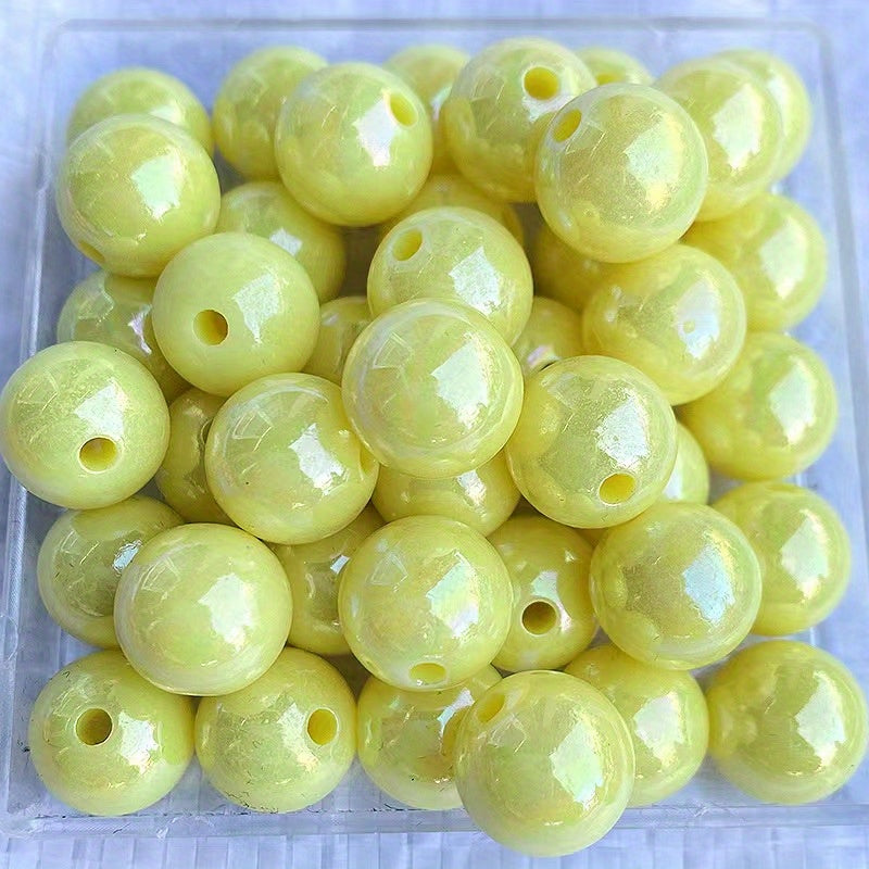 8mm Candy Acrylic Round Beads Pastel for Jewelry Making DIY Crafts