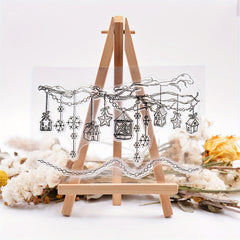Snowflake Decorated Silicone Stamp