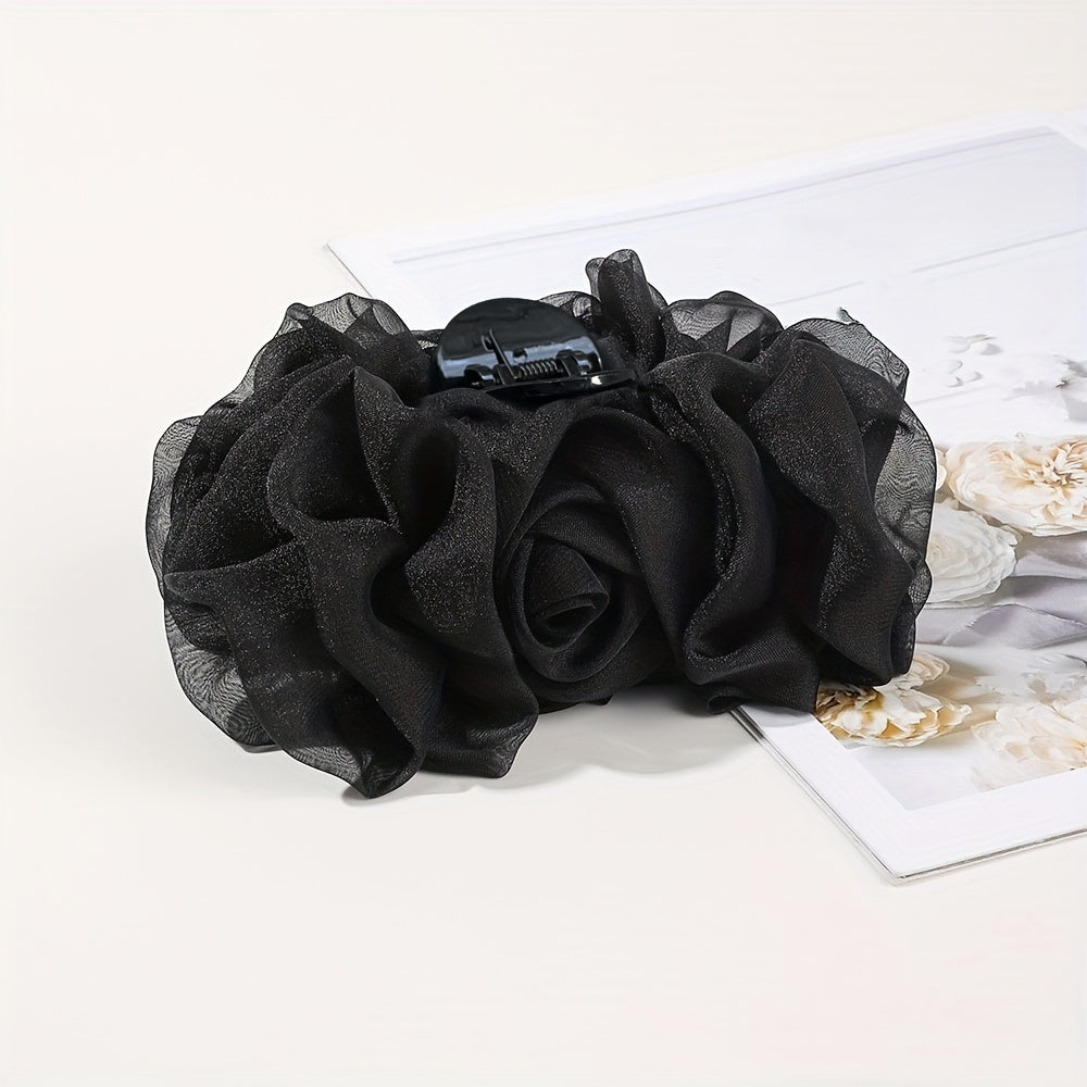 Large Solid Hair Claw Hair Accessories Shark Claw