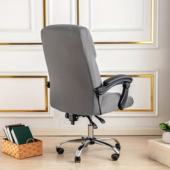 Stretchable Office Chair Slipcover Jacquard Computer Chair Cover Armchair