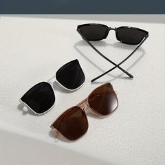 Square Sunglasses UV400 Sun Shades Glasses for Women Men