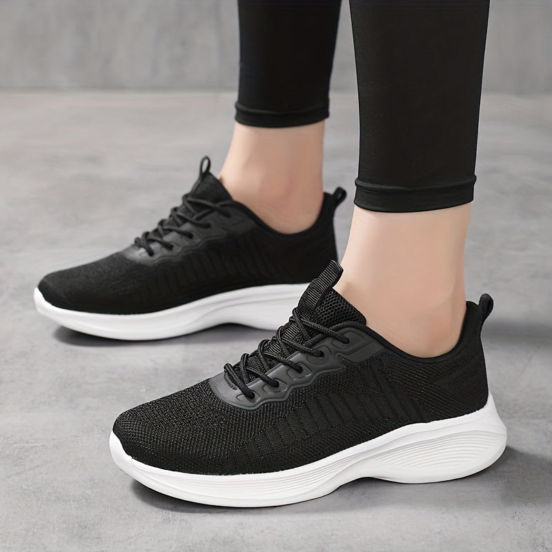 Women's Mesh Breathable Running Sports Shoes Lightweight Non slip Travel Shoes