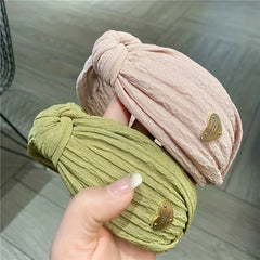 Knotted Headband Women's Headband Wide Hair Band Hair Accessory