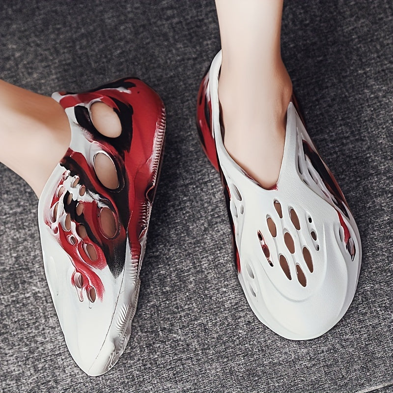 Men's Foam Runner Casual Shoes Pillow Cloud Non Slip Lightweight Breathable