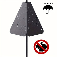 1pc Dual Defense Squirrel Baffle Rust Chew Proof Heavy Duty Plastic Squirrel Pro