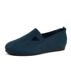 Women's Lightweight Breathable Knit Flat Shoes