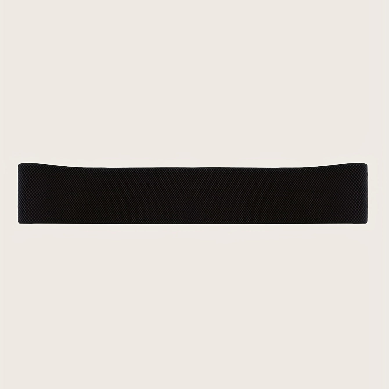 Round Geometric Knot Buckle Belt PU Elastic Waist Belts Casual Pants Jeans Belt