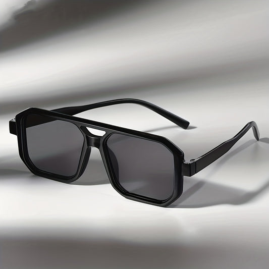 Top Bar Aviator Sunglasses Square Frame Outdoor Glasses UV400