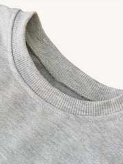 Letter Print Boys Casual Pullover Sweatshirt