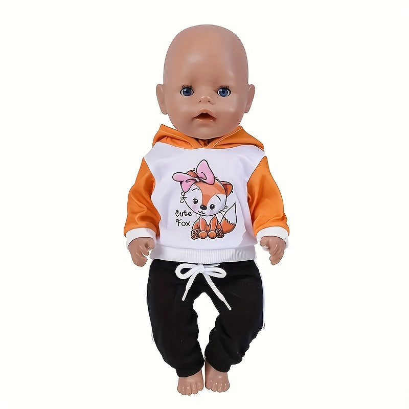 5 Cute Animal Pattern Doll Outfits for 18in Dolls - Birthday Set