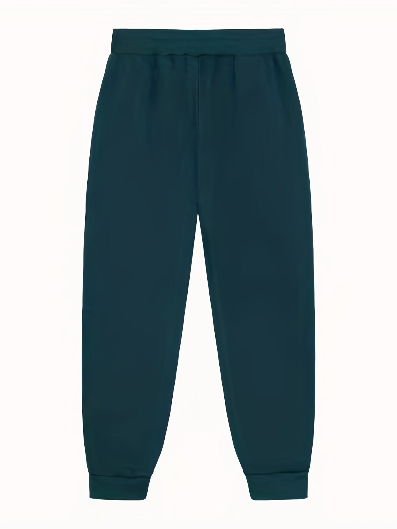 Chill Print Joggers Men's Casual Loose Fit Stretch Waist Drawstring Pants