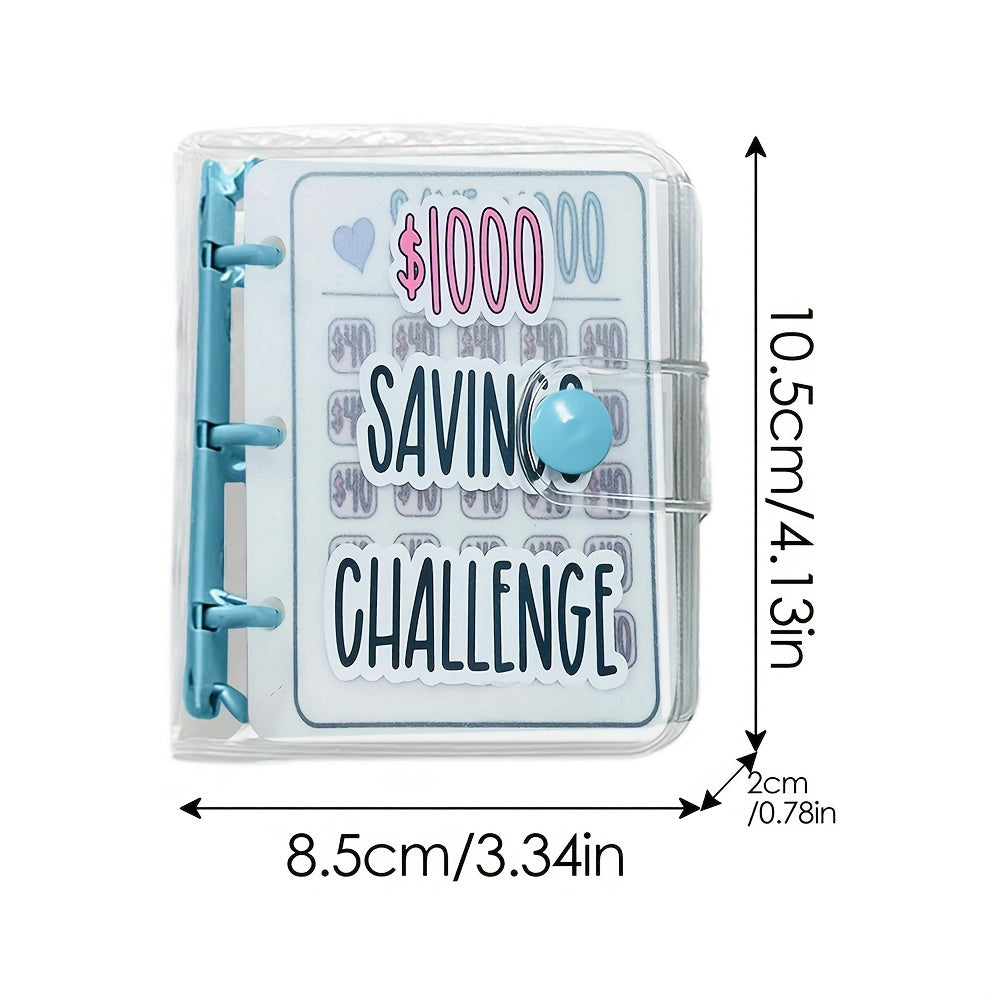 1000 Savings Challenge Binder Money Saving Book With Envelopes