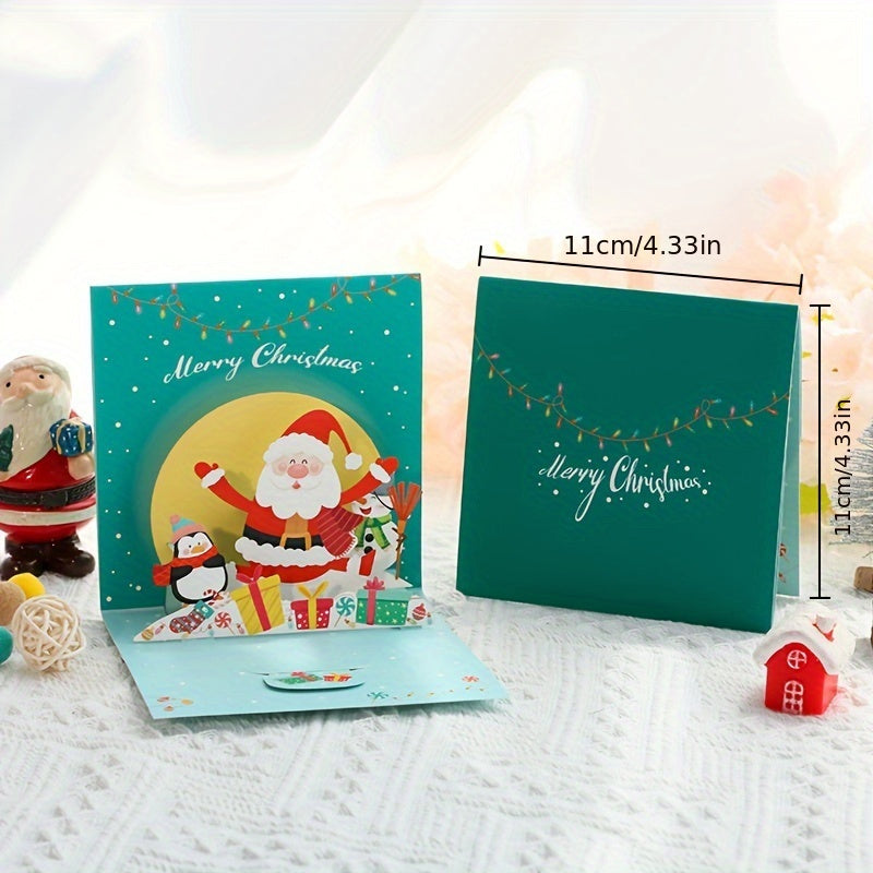 3D Christmas Greeting Card Creative Christmas Gift