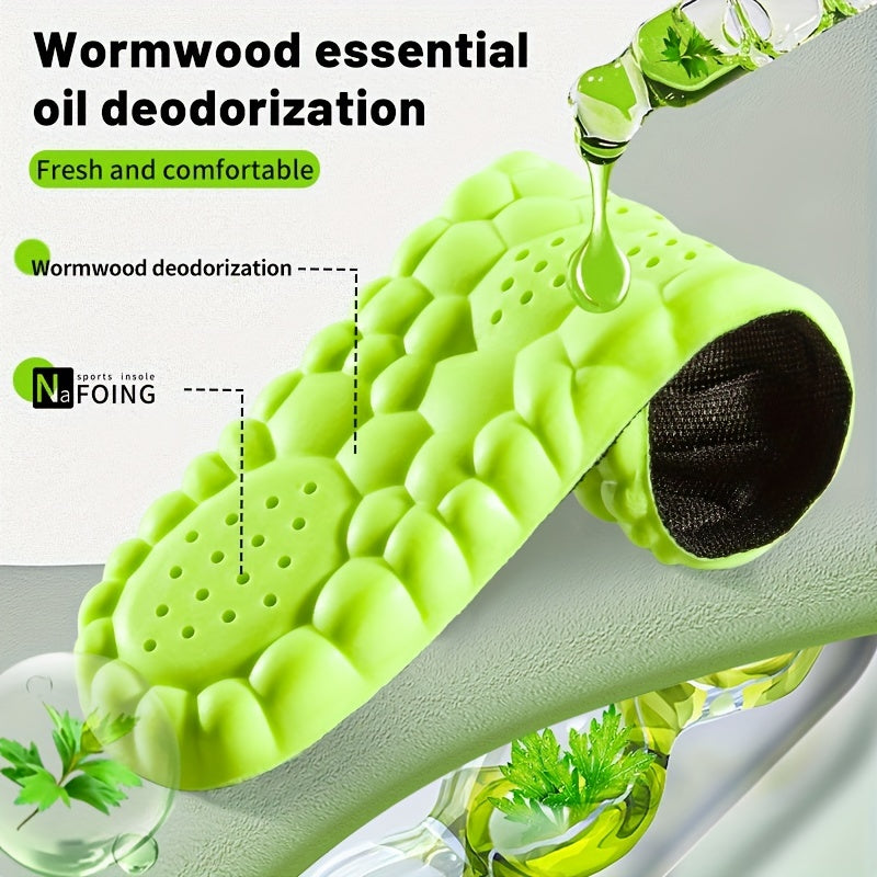4D Running Insole Sports Shoes Insoles with Arch Support