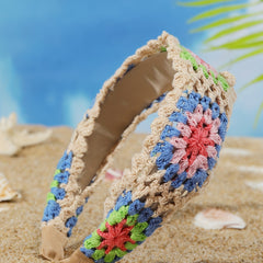 Boho Crochet Hair Band Hair Hoop Women's Accessories