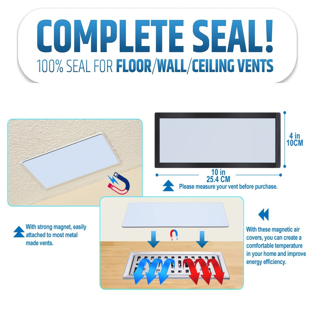 5pcs Strong Magnetic Vent Covers 16x25 For Complete Seal