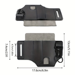 Tactical Tool Leather Bag for Outdoor Survival Camping