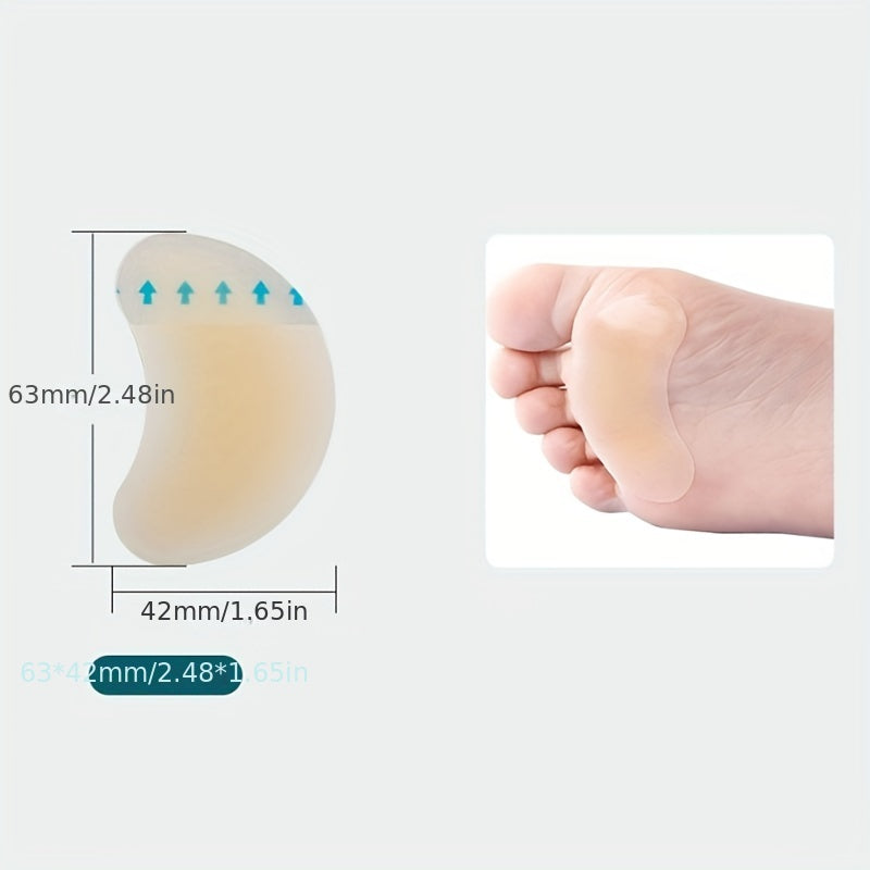 6pcs High Heel Non-slip Stickers Wear Resistant
