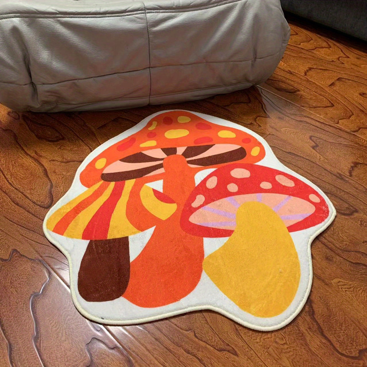 Creative Halloween Area Rug Soft Fluffy Mat for Living Room Bedroom
