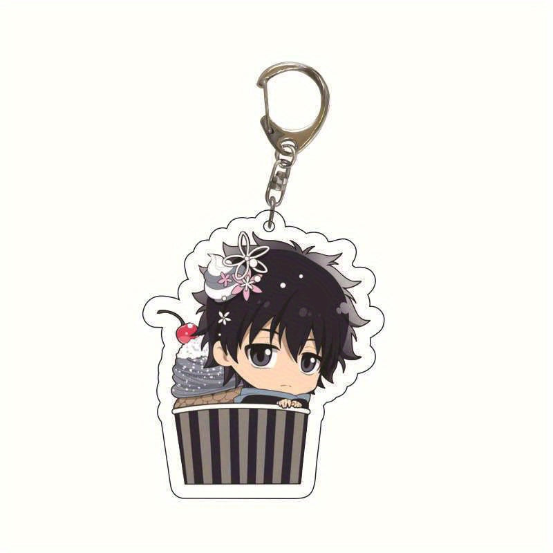 Cartoon Keychain Pendant Anime Figure Key Chain Pendant Bag Accessories