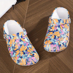 Women's Lightweight Breathable Closed Toe Clogs