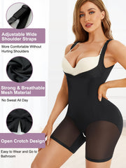 Crotch Bodysuit Tummy Control Butt Lift Shaper Women's Underwear