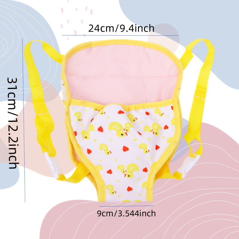 Adjustable Doll Backpack for 35-56-45 Dolls