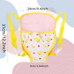Adjustable Doll Backpack for 35-56-45 Dolls